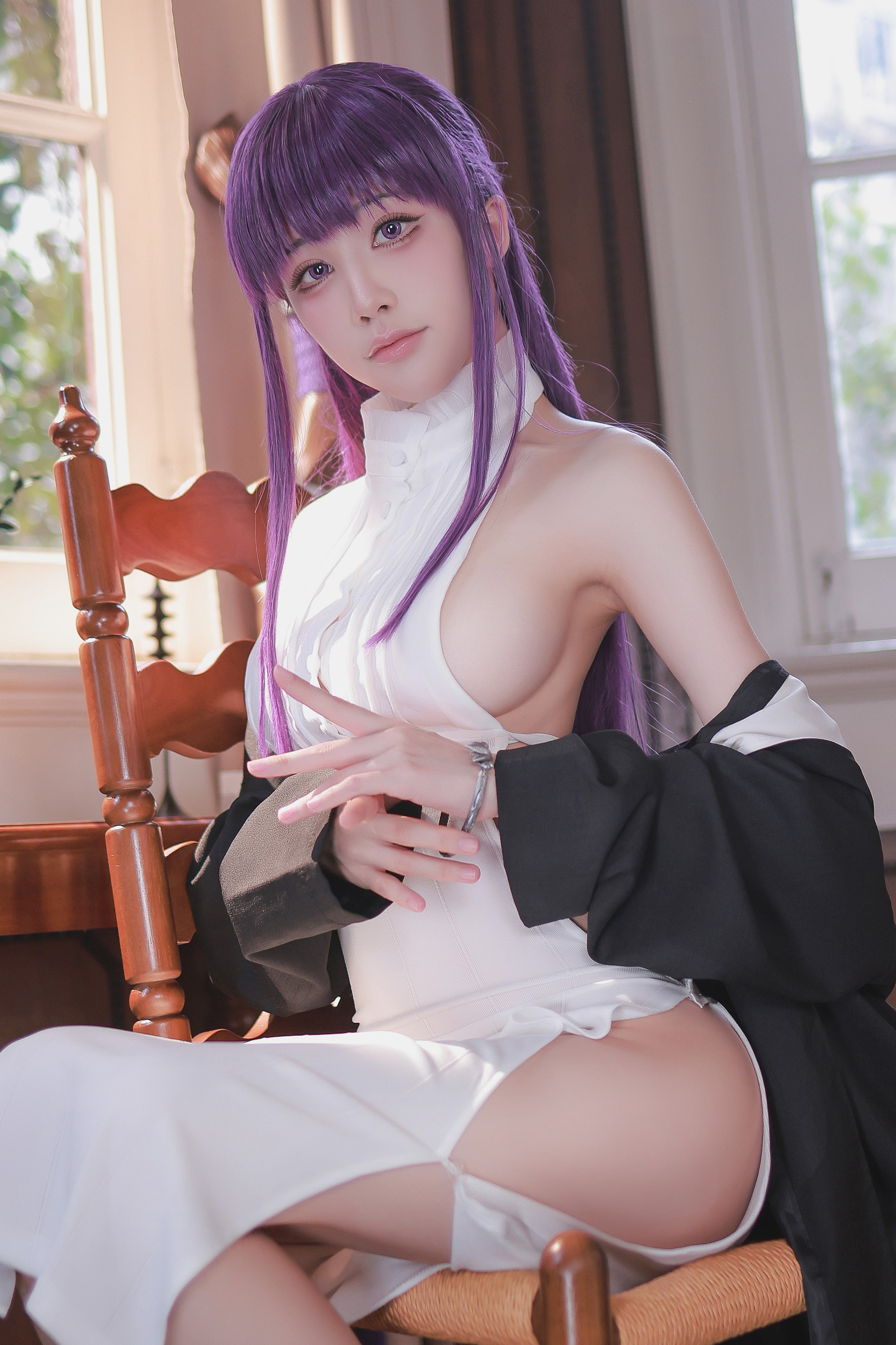 水淼Aqua - NO.184 葬送のフリーレン フェルン コスプレ [129P]-XikXak